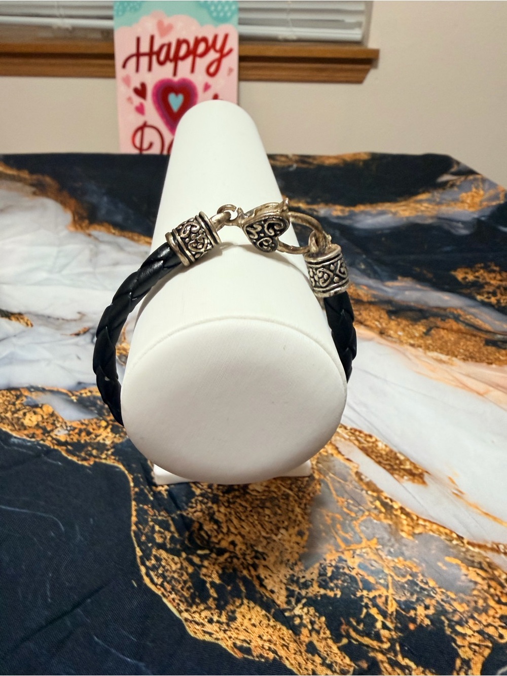 Vintage bracelet with heart